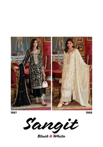 Designer Shimmer <b>Kurta</b> Palazzo Set Embroidery Work Elegant Traditional Ethnic Wear Readymade Outfit for Women Festive Look - Product Image 5