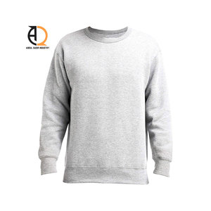 Sweat-shirt unisexe surdimensionné à col rond brodé de haute qualité en coton French Terry pour hommes - Product Image 5