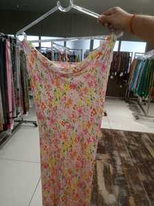 Eyelet Embroidery Pattern Women Smocked Cotton Stretchable Sleeveless Lace Summer Casual Boho Beach Resort Wear <b>Kurti</b> and Dress - Product Image 2