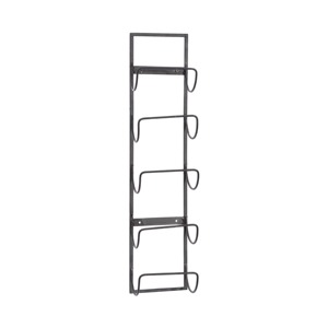 Range-bouteilles flottant contemporain avec supports robustes pour bouteilles individuelles – Support mural robuste pour bouteilles individuelles - Product Image 4
