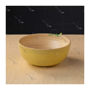 Tazones de Bambú Clásicos Hechos a Mano y Ecológicos de Vietnam, Gran Capacidad, Personalizables y Desechables para Fiestas - Product Image 3