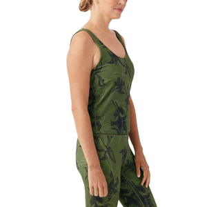 Top Corto Acanalado Casual de Estilo Urbano para Mujer, Nuevo, de Alta Calidad, Mezcla de Poliéster y Algodón, Cuello Redondo, Sin Mangas, Estilo Racerback - Product Image 3