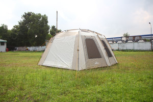 เต็นท์ครอบครัวขนาดใหญ่ CAMPTOWN RIOGRANDE-400 แบบสองชั้น กันน้ำ ป้องกันรังสียูวี 4 ฤดู พร้อมเสาตั้งอัตโนมัติ สำหรับตั้งแคมป์ - Product Image 2
