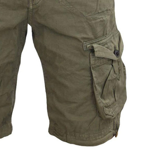 Pantalones Cortos Cargo de Mezclilla de Algodón para Hombre, con Cierre de Cremallera, Casuales, de Verano, Tallas Grandes, Cómodos, Duraderos y Transpirables, Precio al por Mayor - Product Image 6