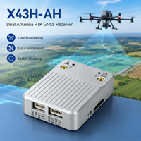 Récepteur GPS RTK haute précision, module GNSS RTK multifréquence, indice de protection IP54, température de fonctionnement de -45 à 75°C, communication réseau
