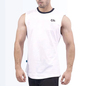 Custom Made Tank Tops for Fitness Gym Sports Street Wear Size Plain Design with Print Decoration for Summer <b>Running</b> - Product Image 1