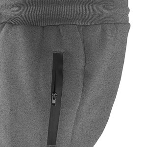 Men's 100% Cotton Waterproof Sweatpants with Zipper Pockets Tapered Joggers for Athletic Workout Jogging Running - Product Image 5