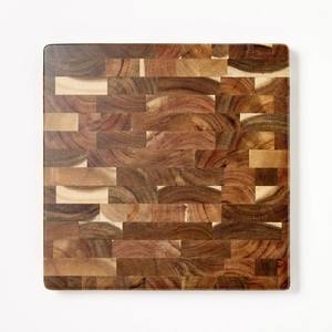 เขียงไม้ไผ่ธรรมชาติสำหรับเนื้อสัตว์และผัก พร้อมด้ามจับรูปหัวใจ ลายไม้ธรรมชาติ ชุดเขียงครัวแบบรวม - Product Image 4