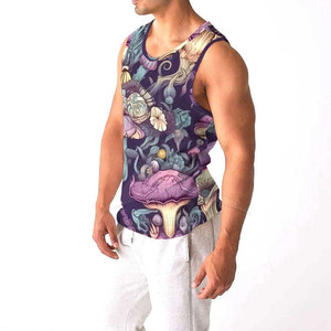 Débardeur tricoté décontracté et tendance pour homme, sublimation, haute qualité, 100 % polyester, respirant, séchage rapide, écologique, personnalisable - Product Image 6
