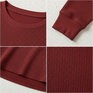 Camiseta de Verano para Mujer, Talla Grande, 100% Algodón Jersey, Diseño a Cuadros, Teñida, Clásica, Casual, Holgada, de Secado Rápido, Cómoda y Elegante - Product Image 5