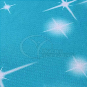 Ensemble de maillots de basket-ball sublimés personnalisés, unisexe, col en V, sans manches, séchage rapide, polyester, imprimé étoiles bleues, toutes saisons, adulte - Product Image 6