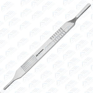Lame chirurgicale manuelle en acier inoxydable Manche de couteau manche de scalpel durable Instruments médicaux Soins de santé chirurgicaux dentaires - Product Image 6