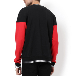 <b>Men's</b> Black Red Color Winter Varsity <b>Jacket</b> Zipper Closure <b>for</b> <b>Men</b> Slim Fit Polyester Autumn Wear <b>Baseball</b> Coat <b>Men's</b> <b>Jackets</b> - Product Image 6