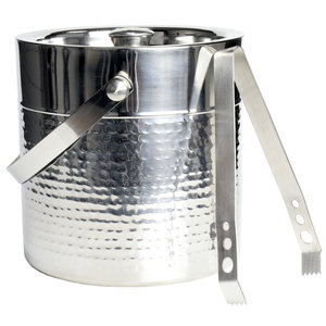 <b>Galvanized</b> Ice Bucket With Lid Wooden Handles Scoop Metal Beer Chiller Wine <b>Tub</b> For Party Bar Hotel Outdoor BBQ - Product Image 6
