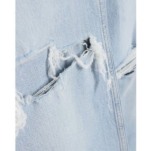 กางเกงยีนส์เดนิมฟอกสีสำหรับผู้หญิง ปี 2026 สไตล์ลำลองสำหรับออกงานกลางคืน ทรงตรง สีน้ำเงิน ความยาวข้อเท้า กางเกงยีนส์หรูหรา ระบายอากาศได้ดี - Product Image 3