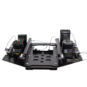 Supporto per trapano a carotaggio con montaggio su foro per due pinze di aspirazione a vuoto - Product Image 3