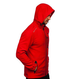 Chaqueta Softshell para Hombre al por Mayor, Precio Competitivo, Color Rojo, Nueva Llegada 2026, Chaquetas Softshell para Exteriores - Product Image 4