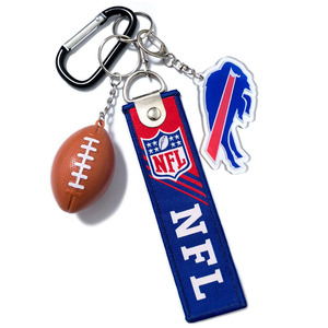 バッカニアーズ、チーフス、ボルチモア・レイブンズ、バッファロー・ビルズ、NFLフットボールキーホルダー、チームエンブレムキーチェーン、ファンペンダント、スポーツお土産アクセサリー - Product Image 6