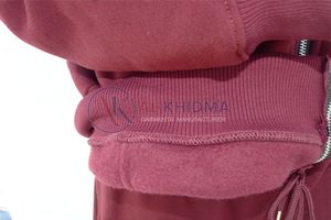 Sweat à capuche streetwear anti-rides personnalisé haut de gamme pour femme, 100 % coton molletonné, imprimé sérigraphié, OEM ODM Marque Privée - Product Image 4