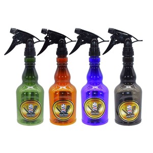 Botella de Spray de Plástico para Salón de Belleza, 500 ml, Pulverizador de Niebla Fina para Peinar el Cabello, para Peluquería, Cuidado Personal y Corte - Product Image 1