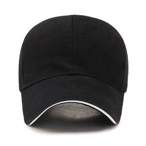 Men's Fashion Hip Hop Two Tone Baseball <b>Cap</b> Custom Embroidery Baseball Hat Cotton 6-panel Style Sport <b>Cap</b> Personalized Logo - Product Image 1