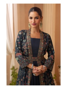 Highly Trending Top Quality And Unique Design Pattern Anarkari Style Gown For Women Give Looks Elegant In <b>Wedding</b> Parties - Product Image 5