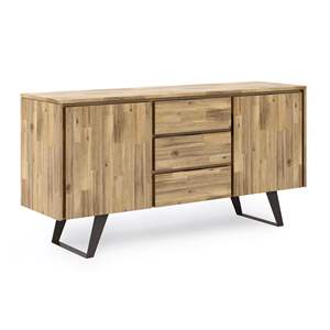 Lowry Distressed Golden <b>Wheat</b> Sideboard Buffet - Product Image 1