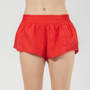 Shorts Deportivos Holgados de Cintura Alta con Cordón Ajustable para Mujer, Transpirables y de Secado Rápido, para Correr al Aire Libre - Product Image 3