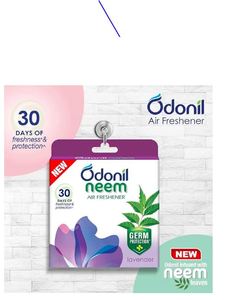 Odonil Neem Air Freshener Mixed Blocks 48g Pack of 4 - Product Image 2