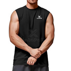 Camiseta Deportiva Personalizada para Hombre, Transpirable, 100% Algodón, Secado Rápido, Ropa de Gimnasio de Alta Calidad - Product Image 3