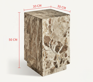 โต๊ะข้างหินอ่อนสไตล์มิดเซ็นจูรี่โมเดิร์นสำหรับการสั่งซื้อจำนวนมาก - Product Image 1