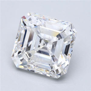 Diamants de laboratoire taille Asscher HPHT CVD Couleurs D E F Pureté VVS VS 3EX Certifiés IGI avec certificat Perçés au laser 0,5-2,5 carats - Product Image 5