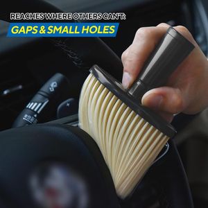 Spazzole Morbide per Lavaggio Auto, Pulizia Interni, Cruscotto, Pelle, Portachiavi, Spazzola per Spolverare Interni Auto - Product Image 5