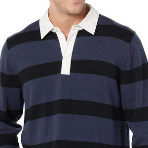 Polo de haute qualité, sublimation personnalisée, vêtements de sport rayés, uniformes de rugby, kits de rugby pour hommes, maillots de rugby OEM, maillots de rugby 2024 - Product Image 4