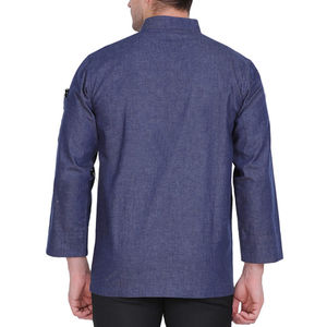 Uniformes de Chef de Manga Larga, Conjunto de Ropa de Trabajo para Restaurante y Hotel, Uniformes de Chef Transpirables de Doble Botonadura - Product Image 6