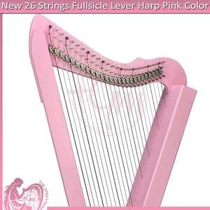 Traditional Harp <b>Instrument</b> Handcrafted Classic Design Wooden Harp Suitable For Folk <b>Music</b> & Cultural Performances - Product Image 1