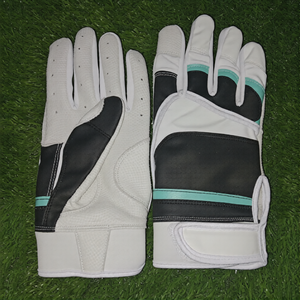 Latest Short Cuff Professional Baseball Batting Gloves Unisex Cowskin Leather Softball Batting Gloves Custom - Product Image 4