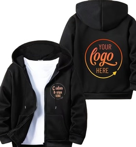 Custom Women's Hoodie Your Design Elegant Hooded Sweatshirt Versatile Drawstring Kangaroo Pocket Zip-Front 100% Cotton Terry - Product Image 2