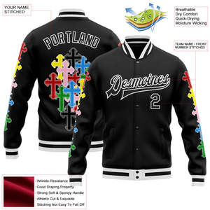 Splendid Apparel Custom Pink Varsity <b>Jacket</b> <b>Men</b> Plus Size STREETWEAR Heat Transfer Printing <b>Letter</b> Pattern Stand Collar Regular - Product Image 3