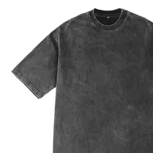 Best Quality Men's Summer Set Solid Breathable <b>Lightweight</b> Quick Dry Customizable Polyester/Cotton Fleece T-Shirt Shorts Elastic - Product Image 4