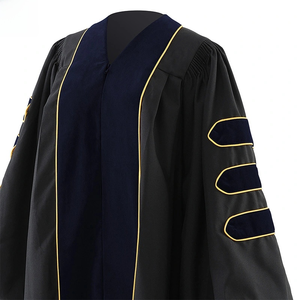 Túnica de Graduación Personalizada 100% Poliéster para Adultos Unisex Compatible con Detección por Aguja - Product Image 6