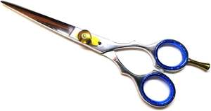 Tijeras de Corte de Pelo Profesionales Ergonómicas de Acero Inoxidable de 5.5 Pulgadas, Diseño Personalizado, Alta Calidad, Certificación ISO - Product Image 6