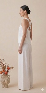 Vestido largo sin mangas con cuello cuadrado para mujer, estilo casual, transpirable, para fiesta de verano, diseño personalizado - Product Image 2