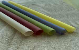 Pajitas de bambú desechables ecológicas de alta calidad, Ecosstraws sin gluten, vajilla de cartón de fábrica de Vietnam hecha de arroz - Product Image 3