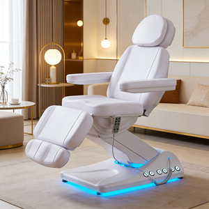 Sillón de Belleza Eléctrico Profesional con Sistema Reclinable Ajustable, Camilla Facial para Clínica Cosmética - Product Image 2