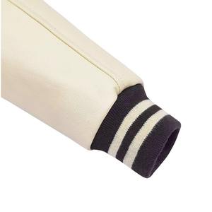 Men Classic Premium Winter Letterman <b>Jacket</b> High Quality Varsity Style Soft Snap Front Comfortable Rib Knit <b>Casual</b> Breathable - Product Image 4