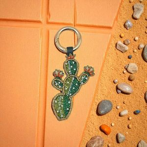Luxury Artisan Embroidered Beaded <b>Keychain</b> Handcrafted with Premium Materials for Keys Handbags Backpacks Purse Charms and Every - Product Image 5