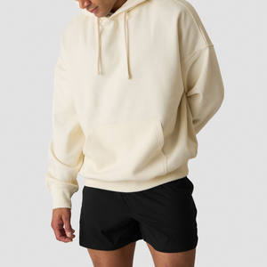 Sudadera con Capucha Unisex Personalizada con Estampado, 100% Algodón, Color Negro Liso, Sudadera con Capucha para Hombre, Talla Grande - Product Image 3