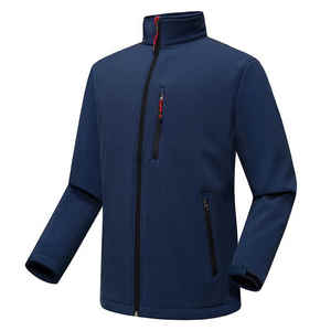 Veste Softshell Tactique Imperméable Noire Personnalisée pour Homme, Légère, à Col Montant et Fermeture Éclair, Idéale pour la Chasse et la Randonnée en Extérieur en Automne - Product Image 1