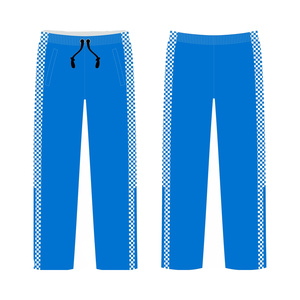 Vente en gros de pantalons de survêtement évasés décontractés pour hommes de qualité supérieure personnalisés de haute qualité avec ceinture élastique légère et patchwork moyen - Product Image 1